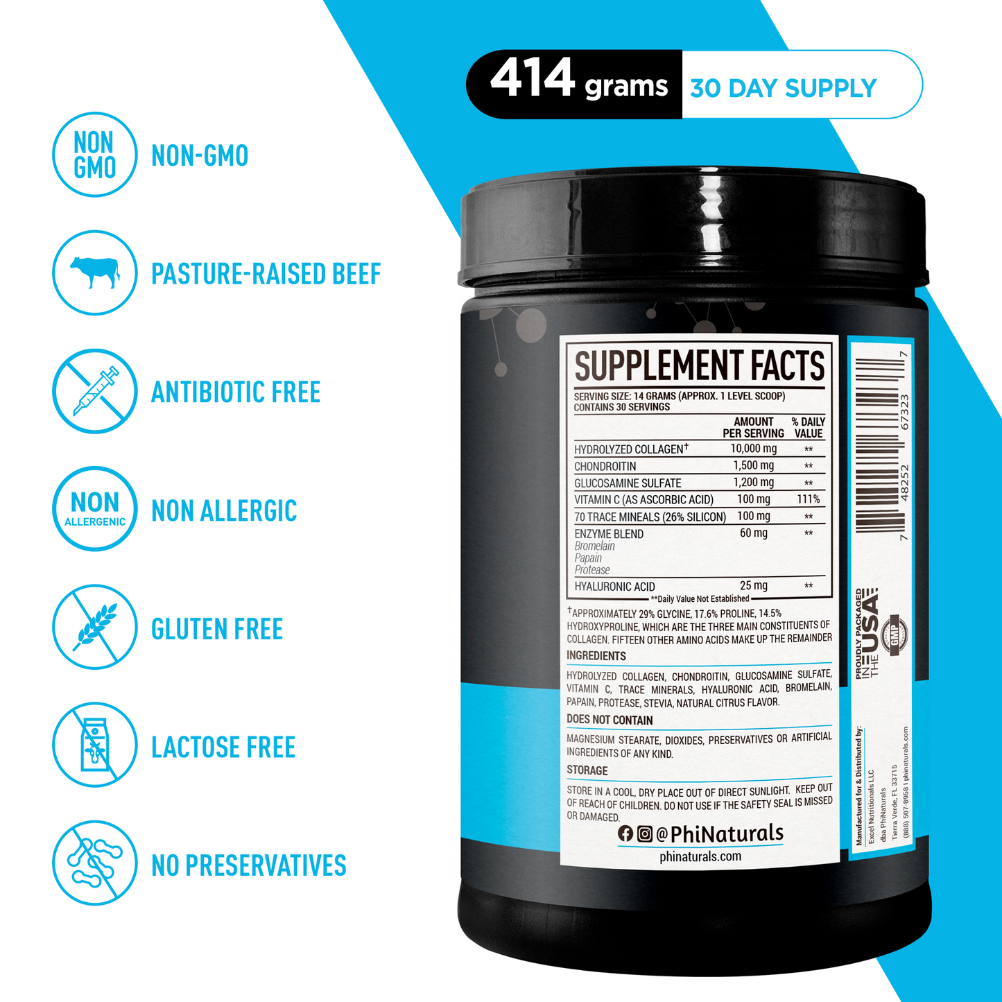 Collagen Complete Powder Citrus Flavor